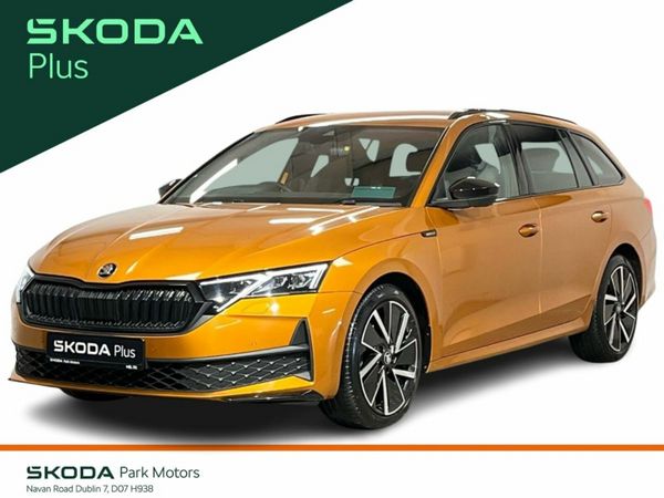 Skoda Octavia Estate, Diesel, 2025, Orange