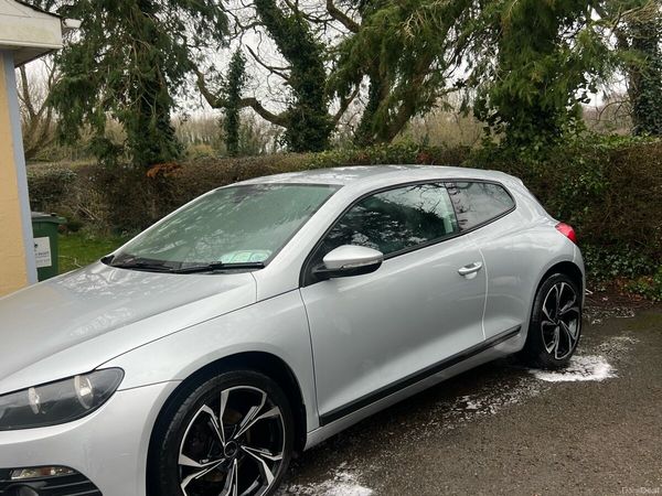 Volkswagen Scirocco Hatchback, Diesel, 2009, Silver