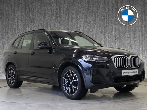 BMW X3 SUV, Petrol Plug-in Hybrid, 2024, Black