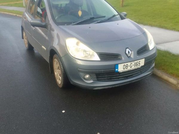 Renault Clio Hatchback, Petrol, 2008, Blue