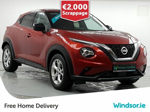 Nissan Juke SUV, Petrol, 2022, Red