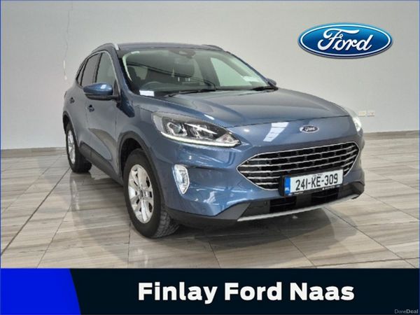 Ford Kuga SUV, Petrol Plug-in Hybrid, 2024, Blue