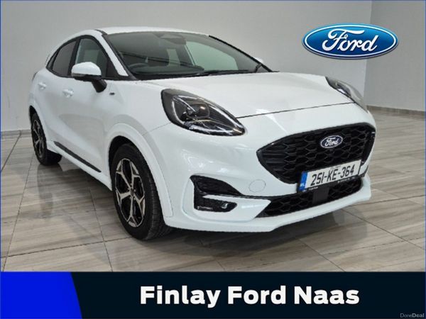 Ford Puma MPV, Petrol Hybrid, 2025, White