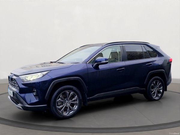 Toyota RAV4 SUV, Petrol Hybrid, 2023, Blue
