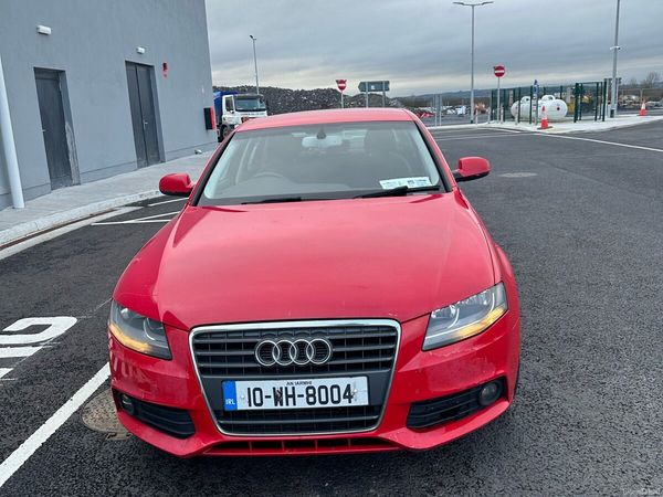 Audi A4 Saloon, Diesel, 2010, Red