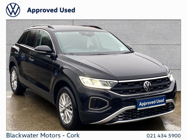 Volkswagen T-Roc SUV, Petrol, 2023, Black