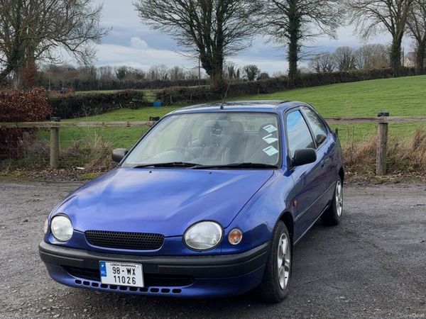 Toyota Corolla Hatchback, Petrol, 1998, Blue
