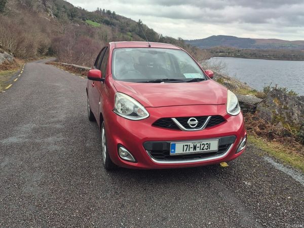 Nissan Micra Hatchback, Petrol, 2017, Red