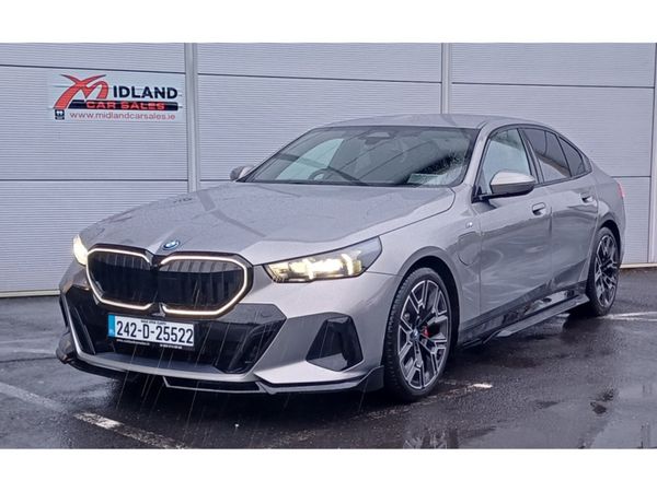 BMW 5-Series Saloon, Petrol Plug-in Hybrid, 2024, Grey