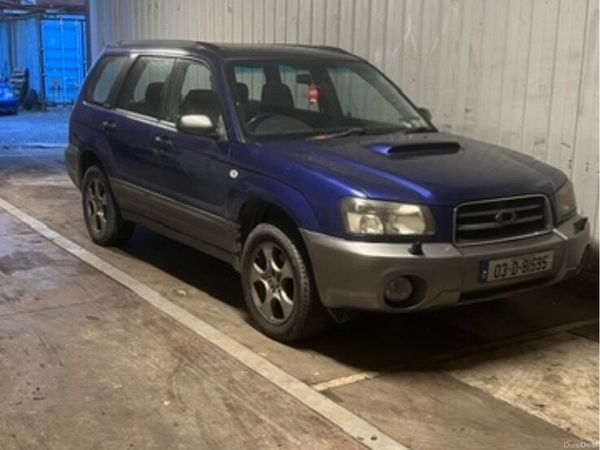 Subaru Forester SUV, Petrol, 2003, Blue