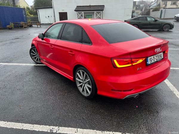 Audi A3 Saloon, Diesel, 2015, Red