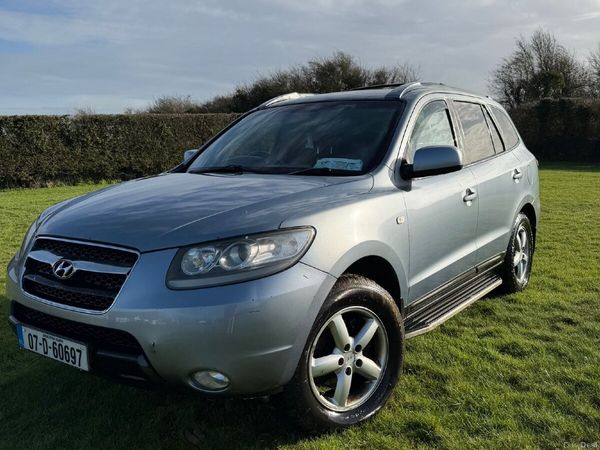 Hyundai Santa Fe SUV, Diesel, 2007, Blue
