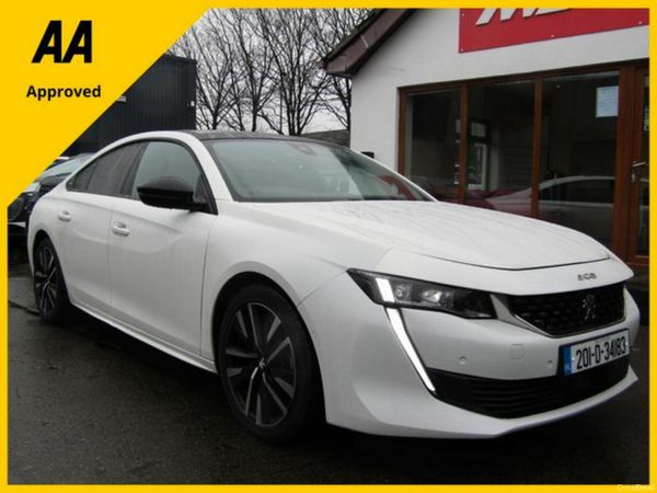 Peugeot 508 Hatchback, Petrol Plug-in Hybrid, 2020, White