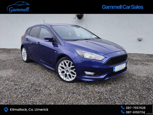 Ford Focus Hatchback, Diesel, 2017, Blue