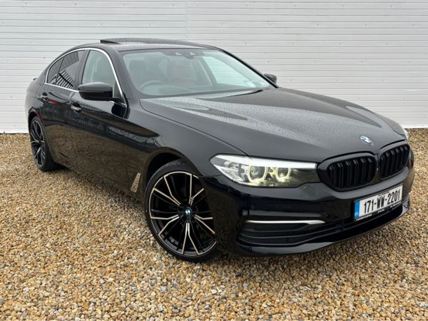 BMW 5-Series Saloon, Diesel, 2017, Black