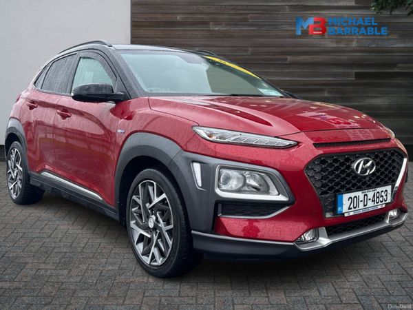 Hyundai KONA MPV, Petrol Hybrid, 2020, Red