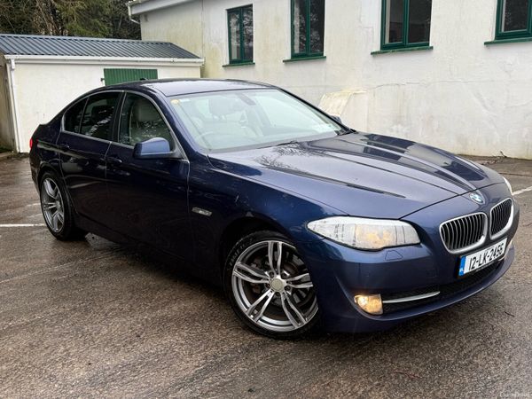 BMW 5-Series Saloon, Diesel, 2012, Blue