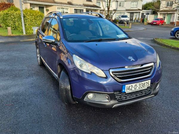 Peugeot 2008 Estate, Petrol, 2014, Blue