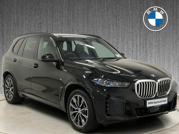 BMW X5 SUV, Petrol Plug-in Hybrid, 2024, Black