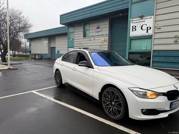 BMW 3-Series Saloon, Diesel, 2015, White