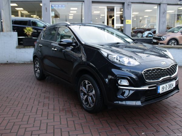 Kia Sportage SUV, Diesel, 2019, Black