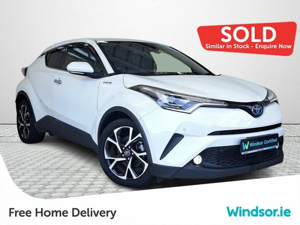 Toyota C-HR SUV, Petrol Hybrid, 2018, White