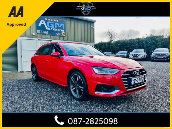 Audi A4 Estate, Diesel, 2022, Red