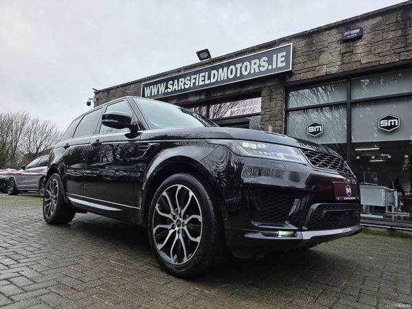 Land Rover Range Rover Sport Van, Petrol Plug-in Hybrid, 2021, Black