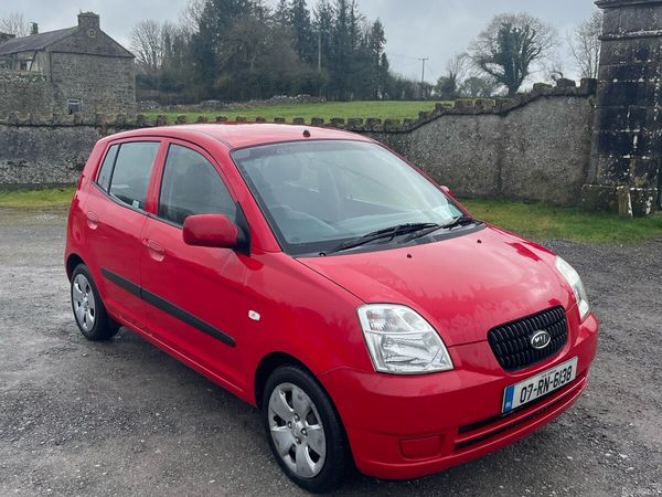 Kia Picanto Hatchback, Petrol, 2007, Red