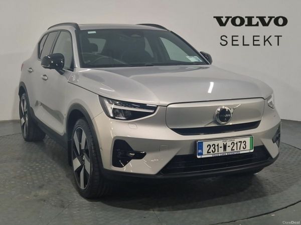 Volvo XC40 SUV, Electric, 2023, Silver