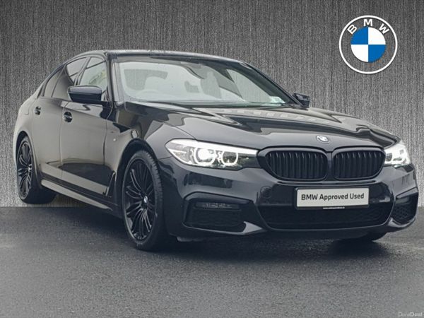 BMW 5-Series Saloon, Diesel, 2019, Black