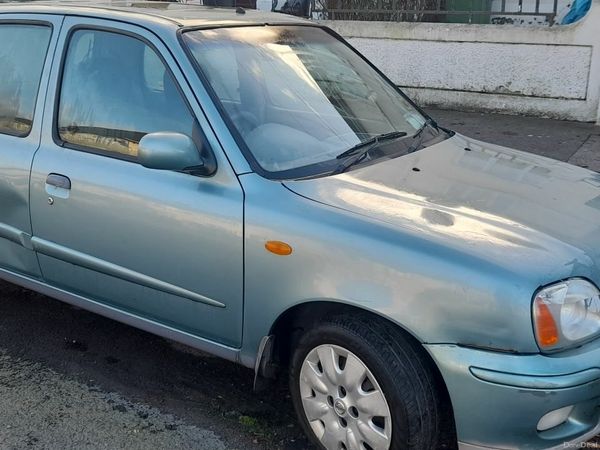 Nissan Micra Hatchback, Petrol, 2002, Green