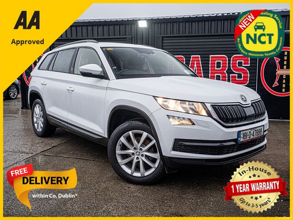 Skoda Kodiaq SUV, Diesel, 2018, White