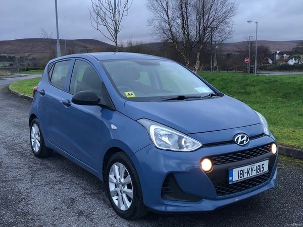 Hyundai i10 Hatchback, Petrol, 2018, Blue