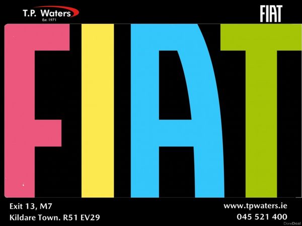 Fiat 500e Hatchback, Electric, 2025, Red