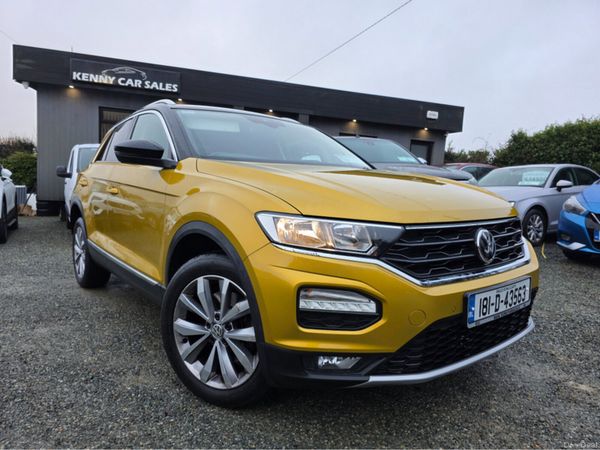 Volkswagen T-Roc Estate, Petrol, 2018, Yellow