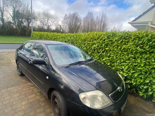 Toyota Corolla Saloon, Petrol, 2006, Black