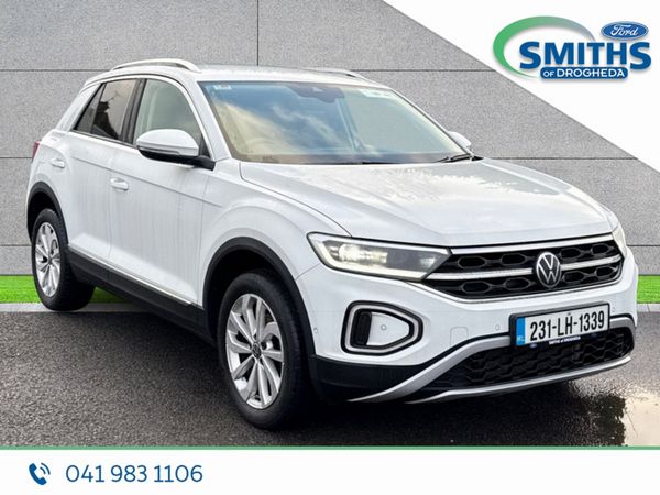 Volkswagen T-Roc Estate, Petrol, 2023, White