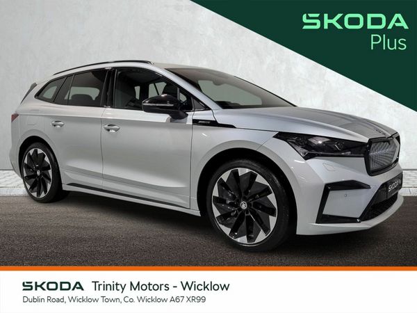 Skoda Enyaq SUV, Electric, 2025, Silver