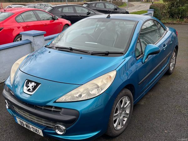 Peugeot 207 Convertible, Petrol, 2009, Blue