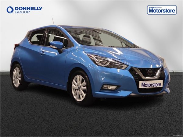 Nissan Micra Hatchback, Petrol, 2020, Blue