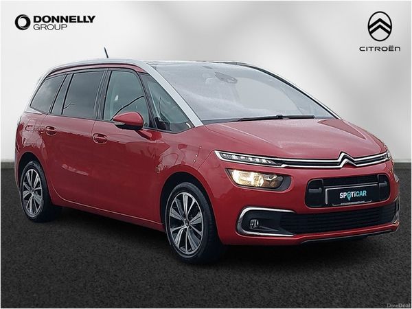 Citroen Grand C4 Spacetourer Estate, Diesel, 2019, Red