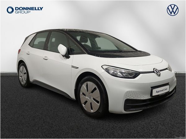 Volkswagen ID.3 Hatchback, Electric, 2022, White