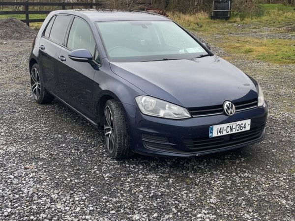 Volkswagen Golf Hatchback, Diesel, 2014, Blue