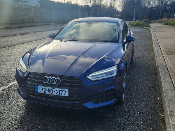 Audi A5 Hatchback, Diesel, 2017, Blue