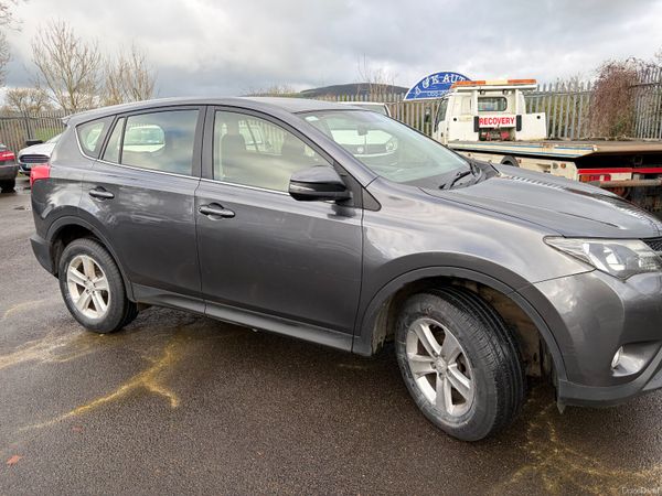 Toyota RAV4 SUV, Diesel, 2014, Grey