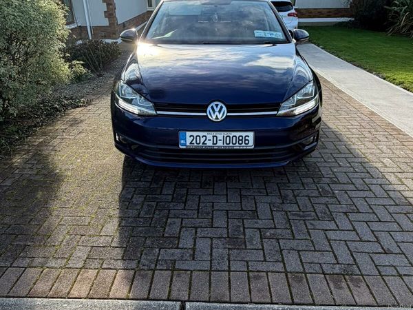 Volkswagen Golf Estate, Petrol, 2020, Blue