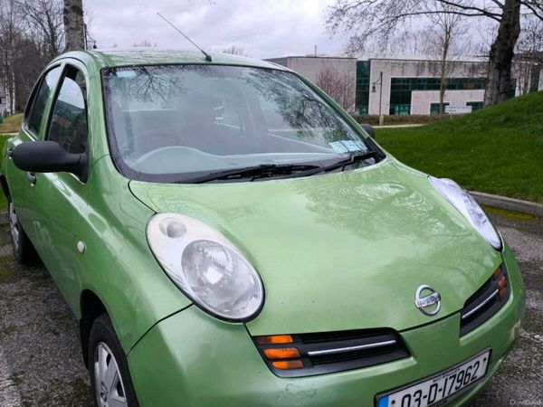 Nissan Micra Hatchback, Petrol, 2003, Green