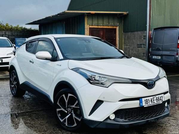 Toyota C-HR Hatchback, Petrol Hybrid, 2018, White