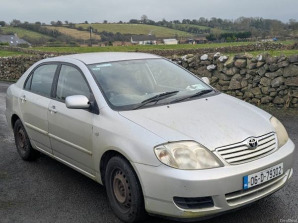 Toyota Corolla Saloon, Petrol, 2006, Silver
